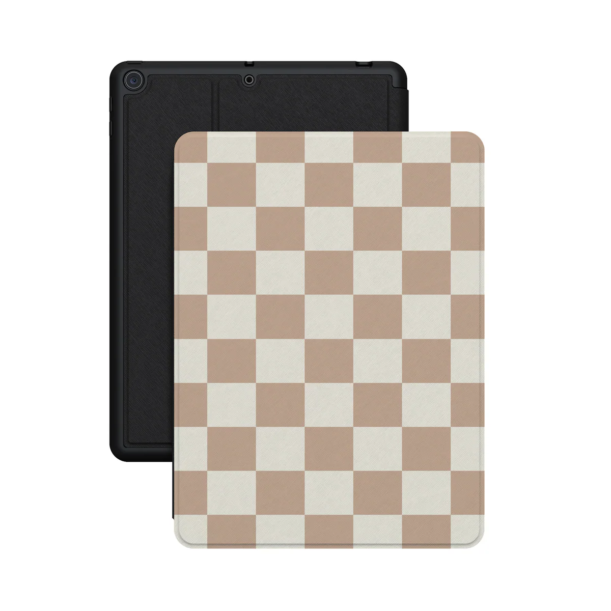 Fit Check | Neutral Checkerboard iPad Case - Image 25