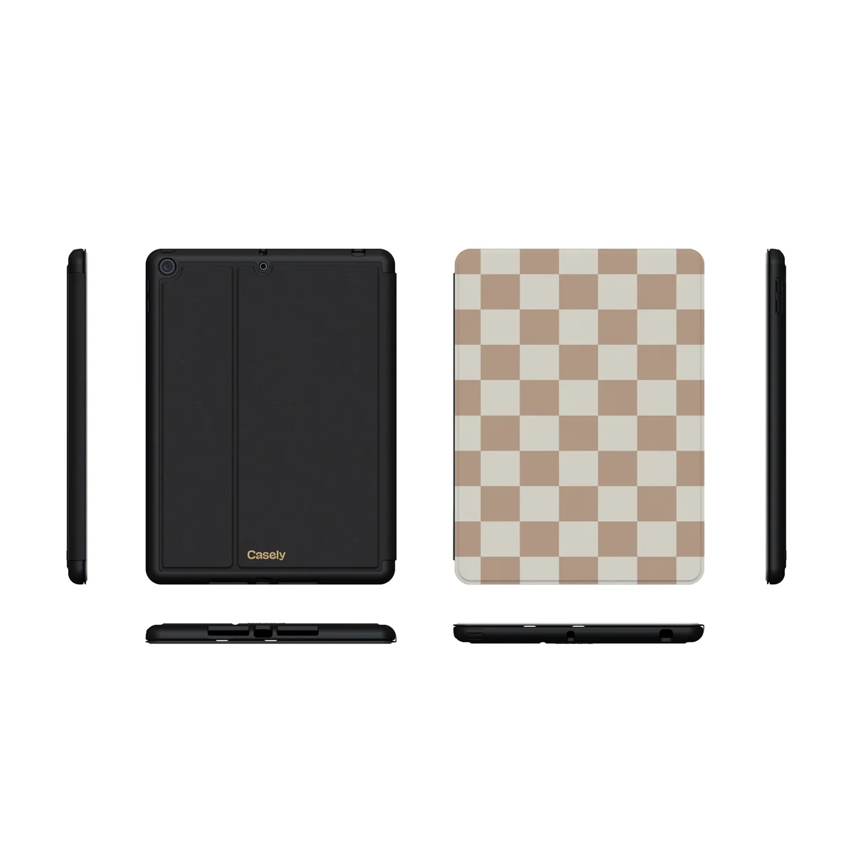 Fit Check | Neutral Checkerboard iPad Case - Image 29