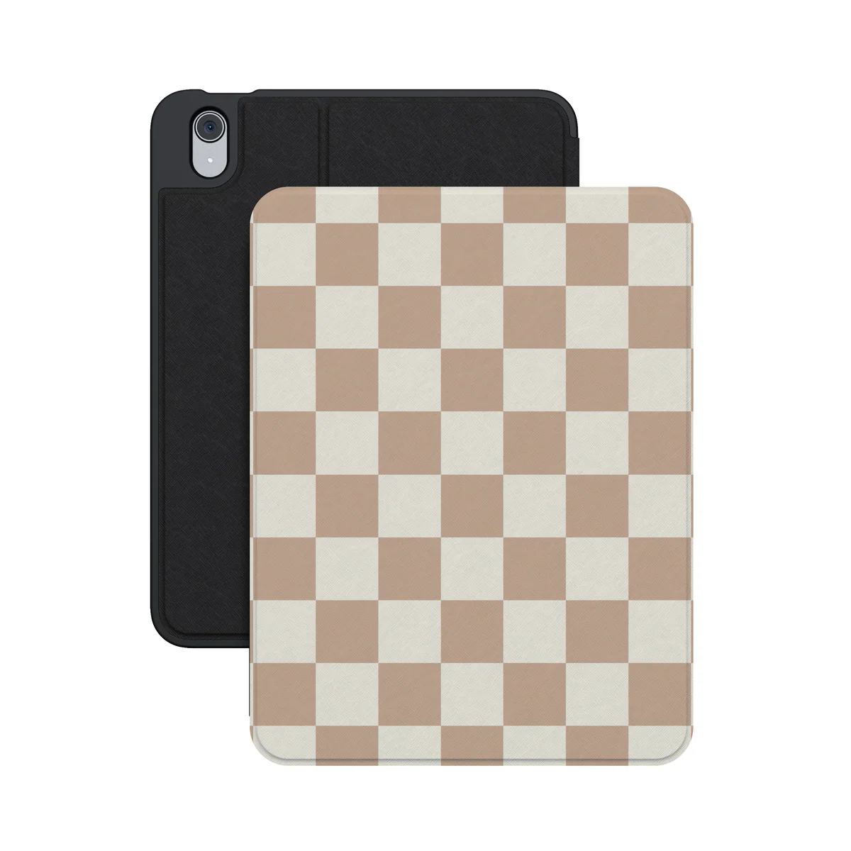 Fit Check | Neutral Checkerboard iPad Case - Image 9