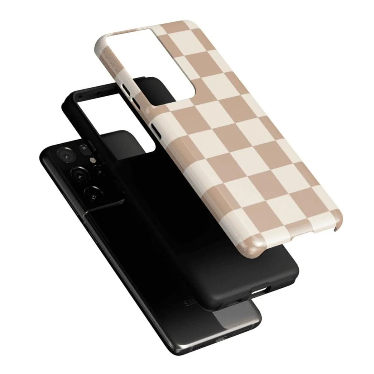 Fit Check | Neutral Checkerboard Samsung Case - Image 30