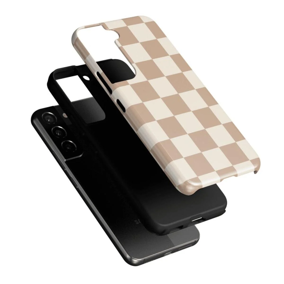 Fit Check | Neutral Checkerboard Samsung Case - Image 33