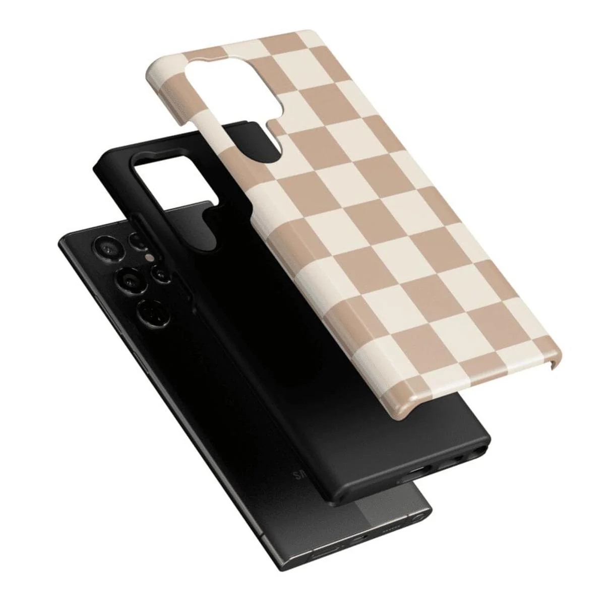 Fit Check | Neutral Checkerboard Samsung Case - Image 38
