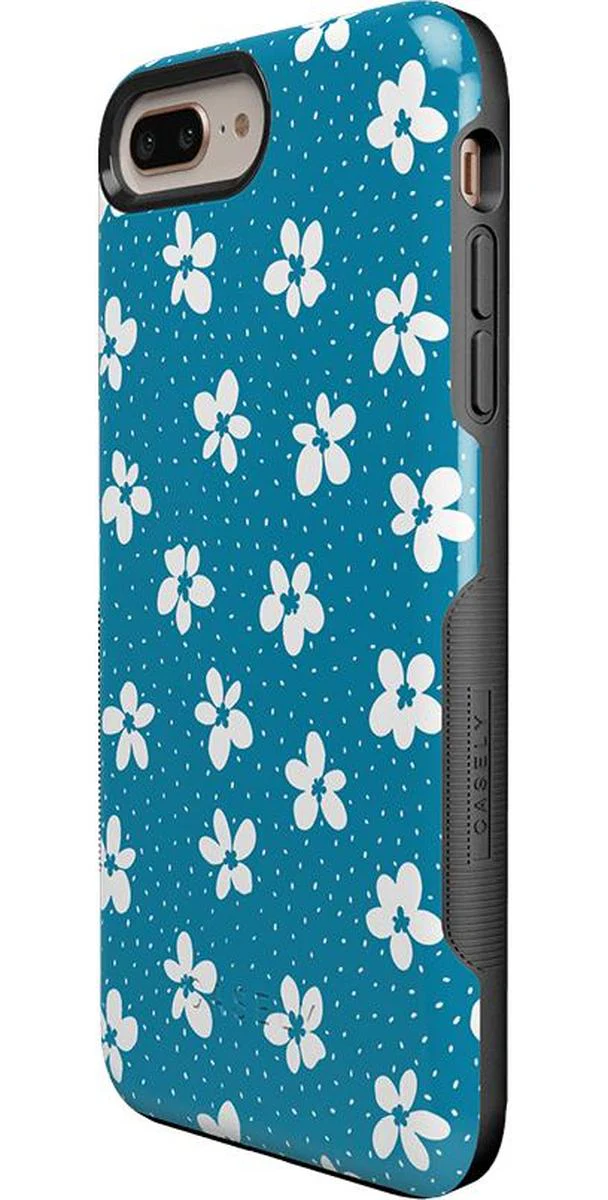 Flower My World | Ocean Blue Floral Case - Image 29