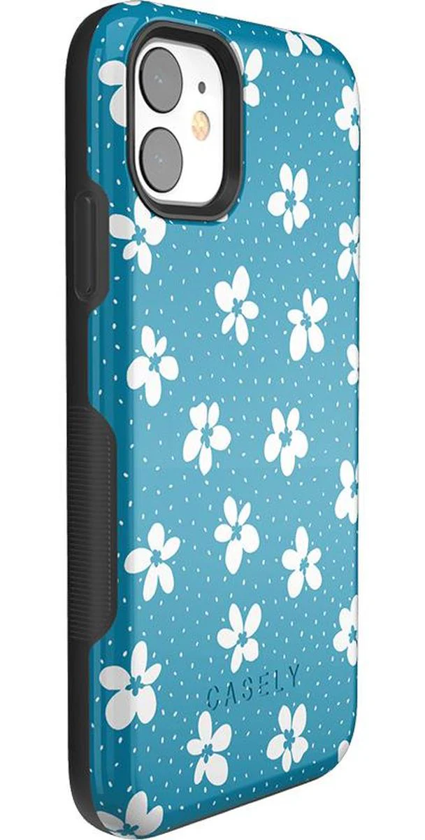 Flower My World | Ocean Blue Floral Case - Image 38