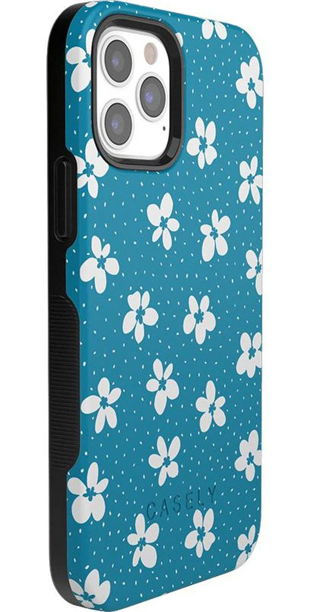 Flower My World | Ocean Blue Floral Case - Image 44