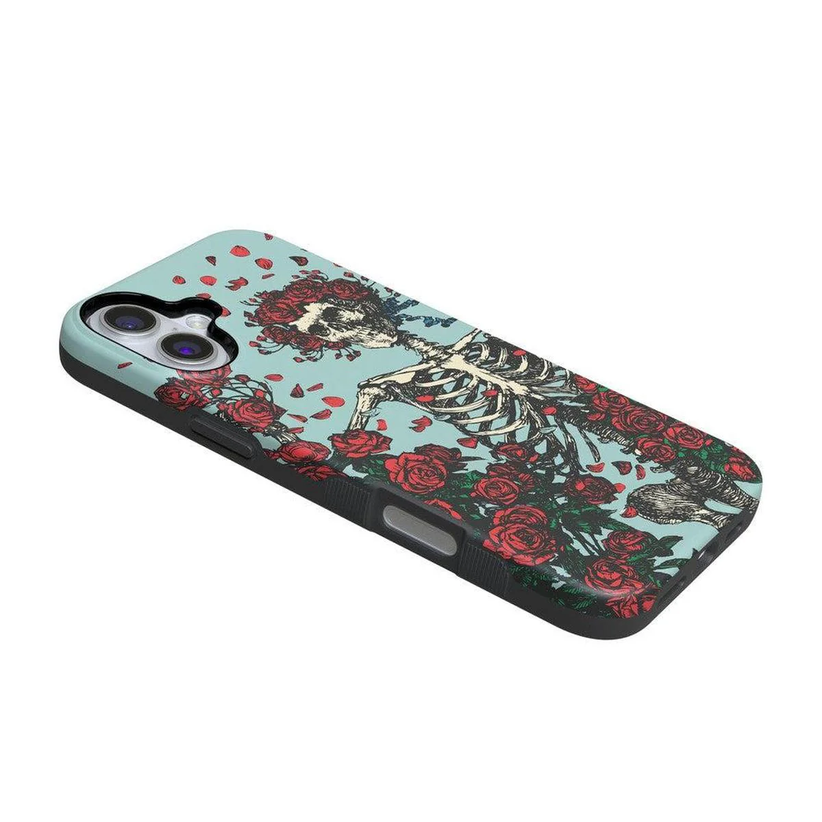 Forever Grateful | Grateful Dead Skeleton Floral Case - Image 118