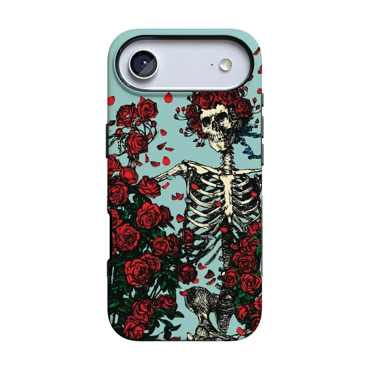 Forever Grateful | Grateful Dead Skeleton Floral Case - Image 120