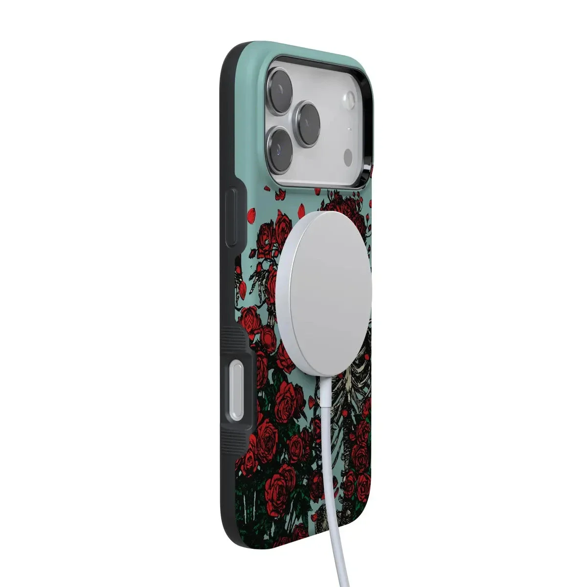 Forever Grateful | Grateful Dead Skeleton Floral Case - Image 132