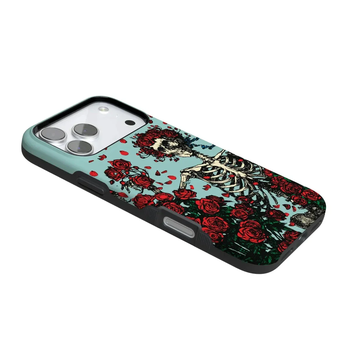 Forever Grateful | Grateful Dead Skeleton Floral Case - Image 137