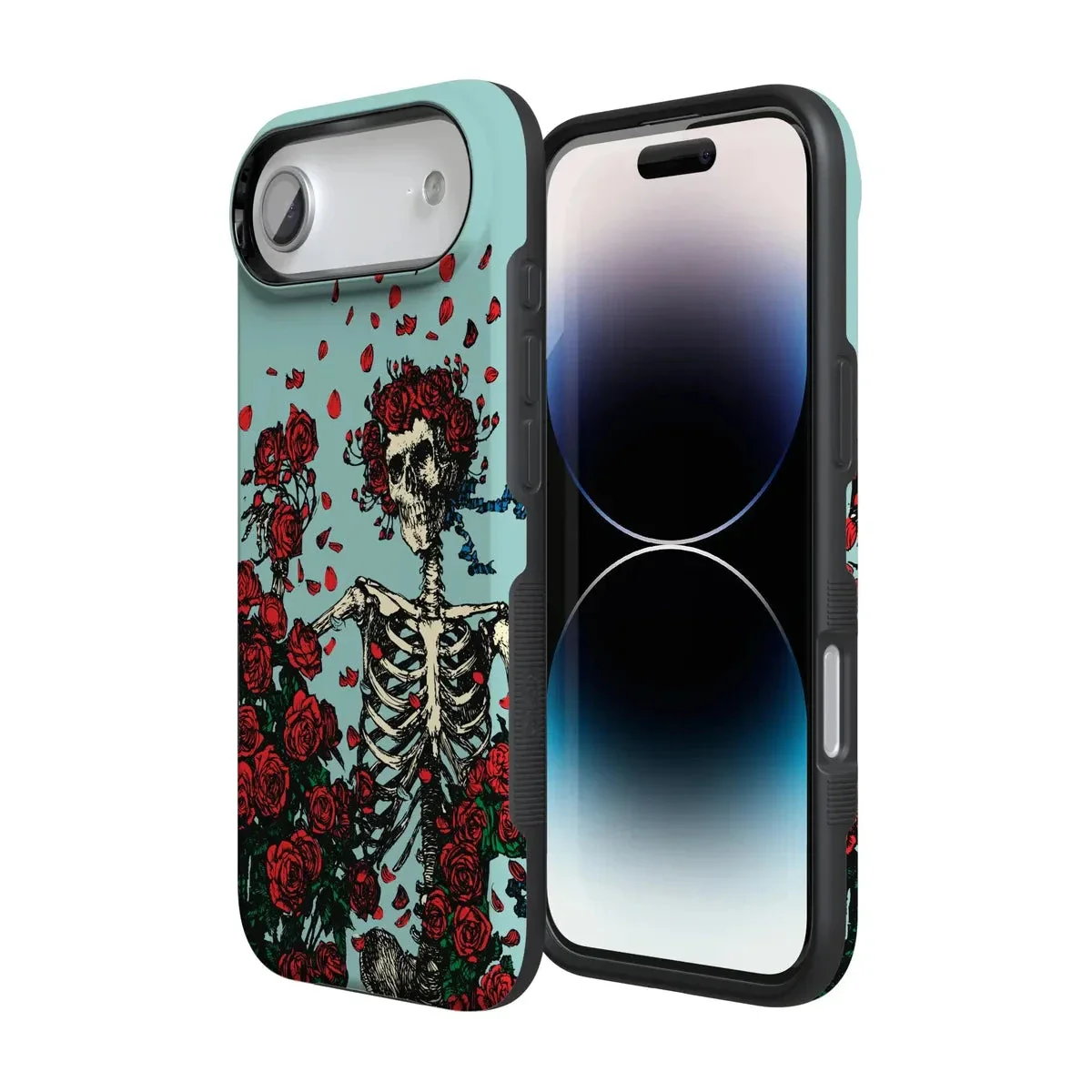 Forever Grateful | Grateful Dead Skeleton Floral Case - Image 141