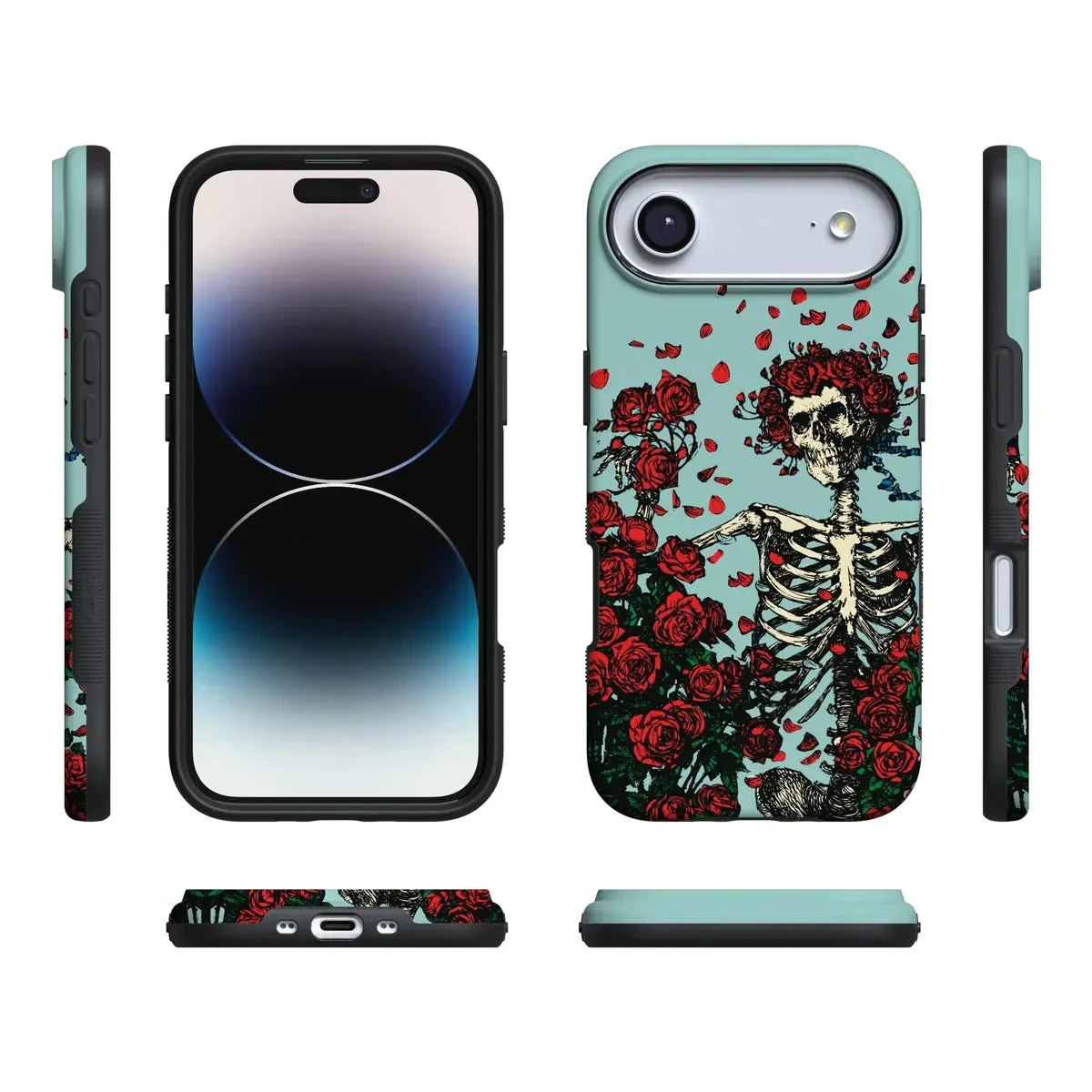 Forever Grateful | Grateful Dead Skeleton Floral Case - Image 144