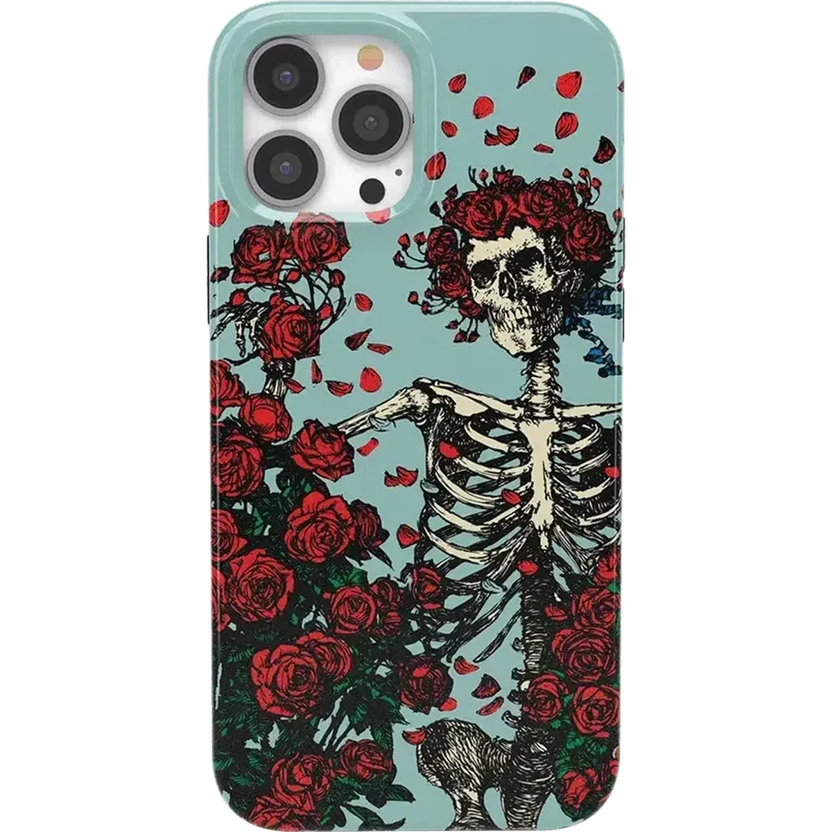 Forever Grateful | Grateful Dead Skeleton Floral Case - Image 15