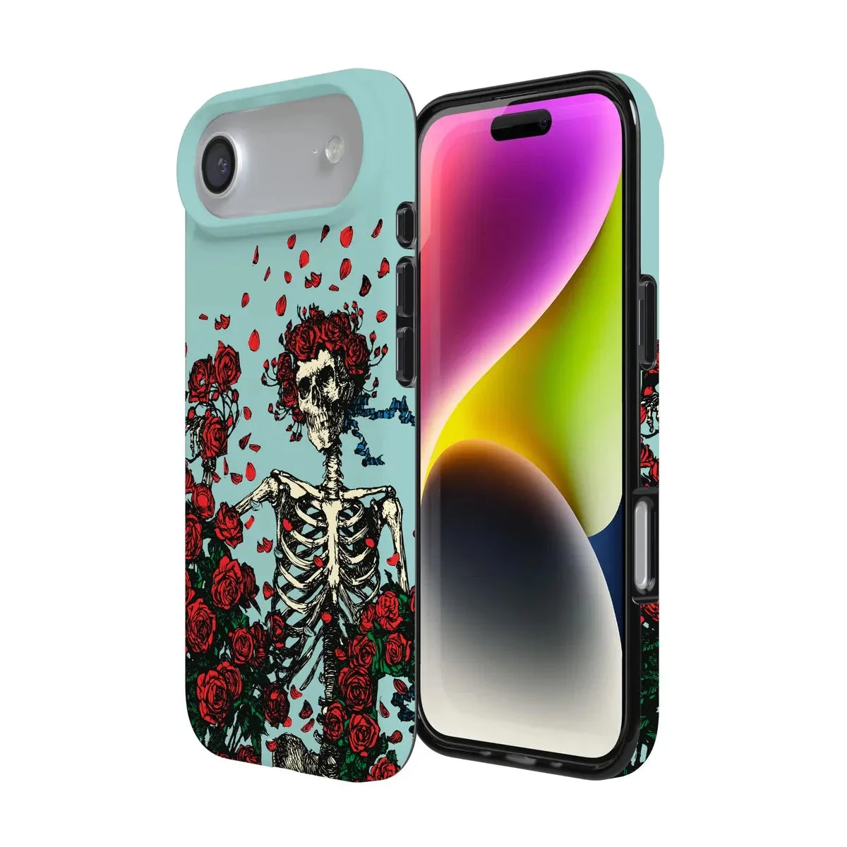 Forever Grateful | Grateful Dead Skeleton Floral Case - Image 155