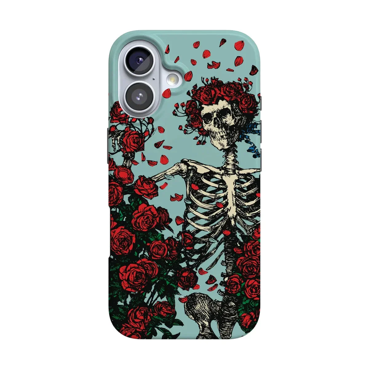 Forever Grateful | Grateful Dead Skeleton Floral Case - Image 156