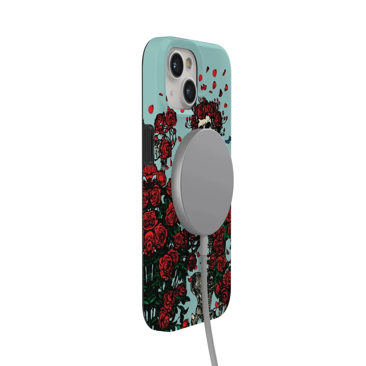 Forever Grateful | Grateful Dead Skeleton Floral Case - Image 171