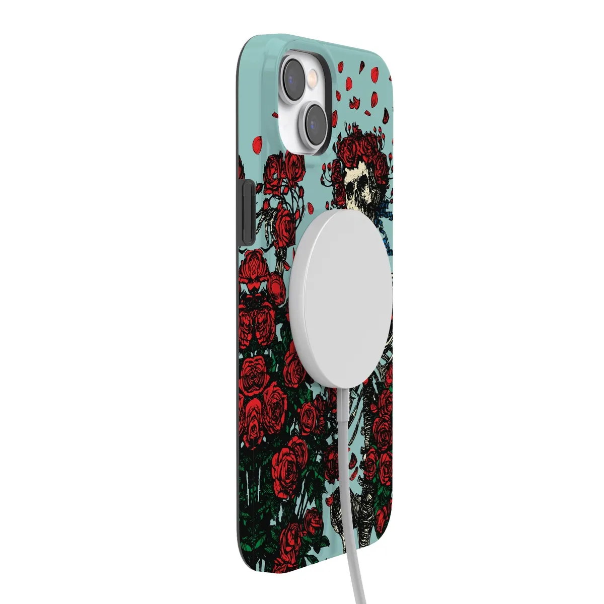 Forever Grateful | Grateful Dead Skeleton Floral Case - Image 174
