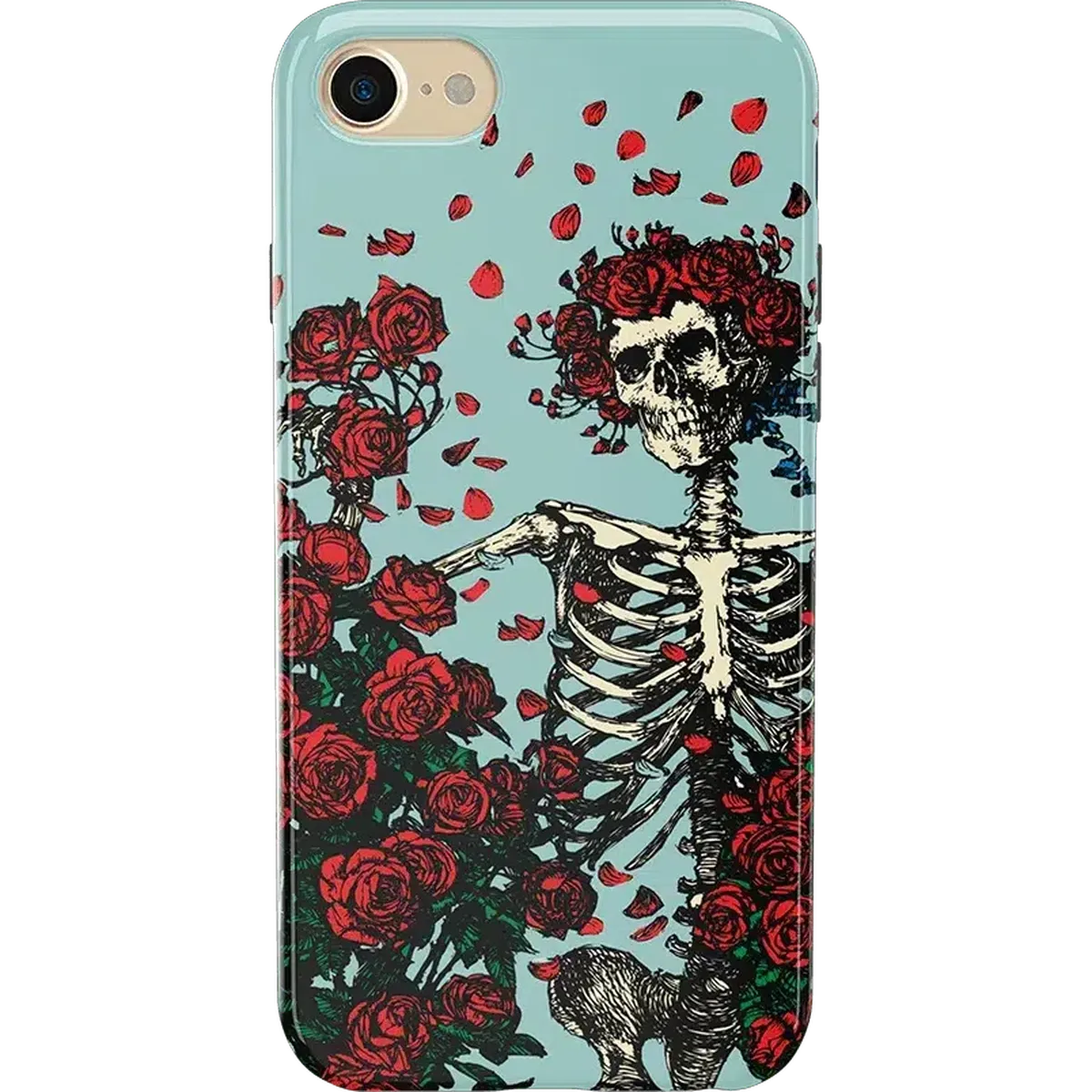Forever Grateful | Grateful Dead Skeleton Floral Case - Image 18