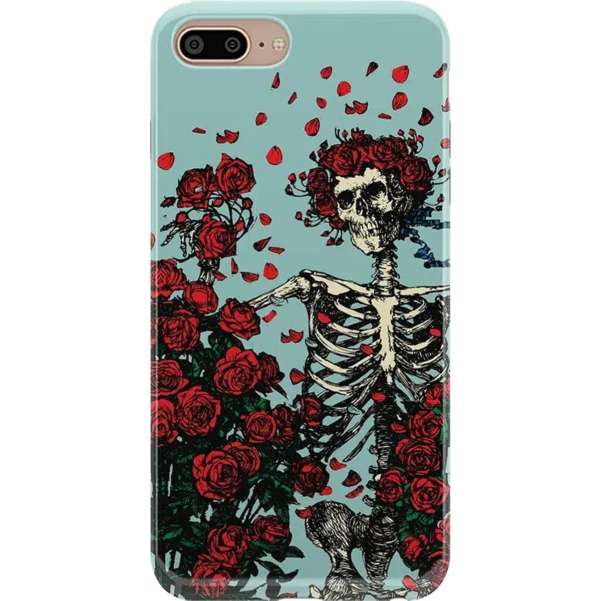 Forever Grateful | Grateful Dead Skeleton Floral Case - Image 21