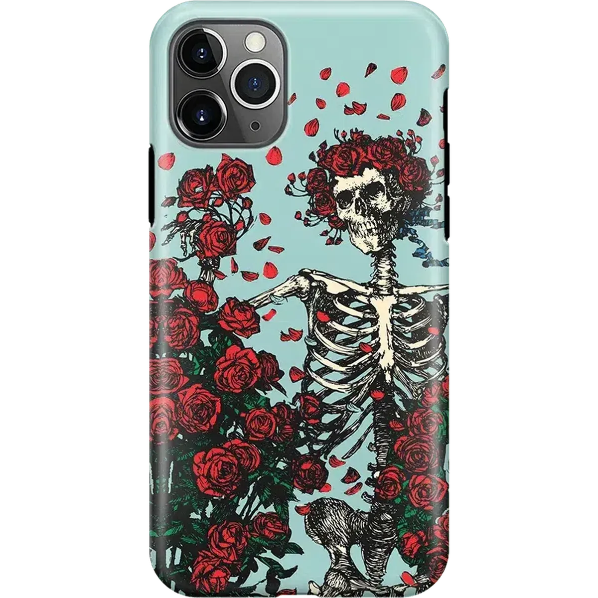Forever Grateful | Grateful Dead Skeleton Floral Case - Image 27