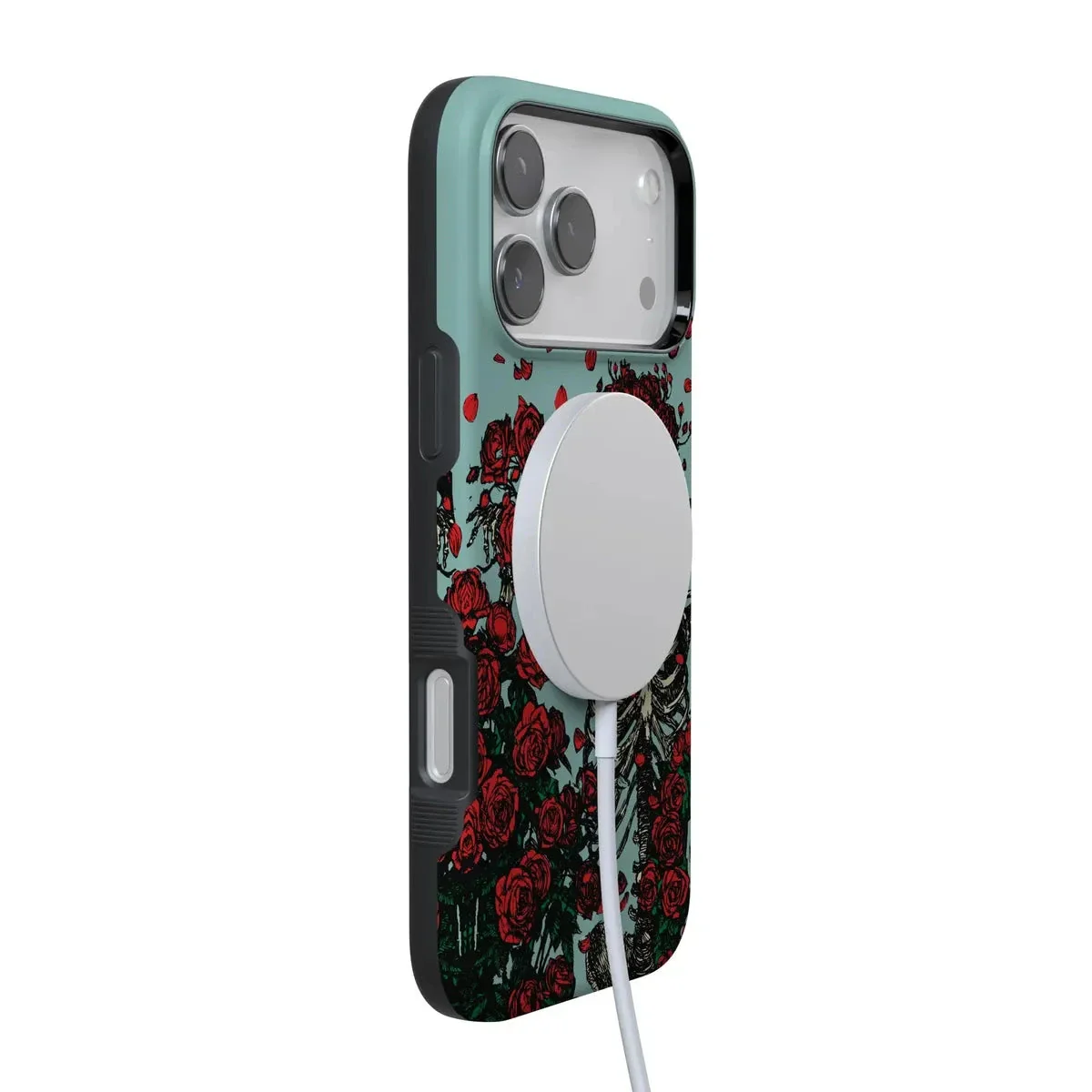 Forever Grateful | Grateful Dead Skeleton Floral Case - Image 3