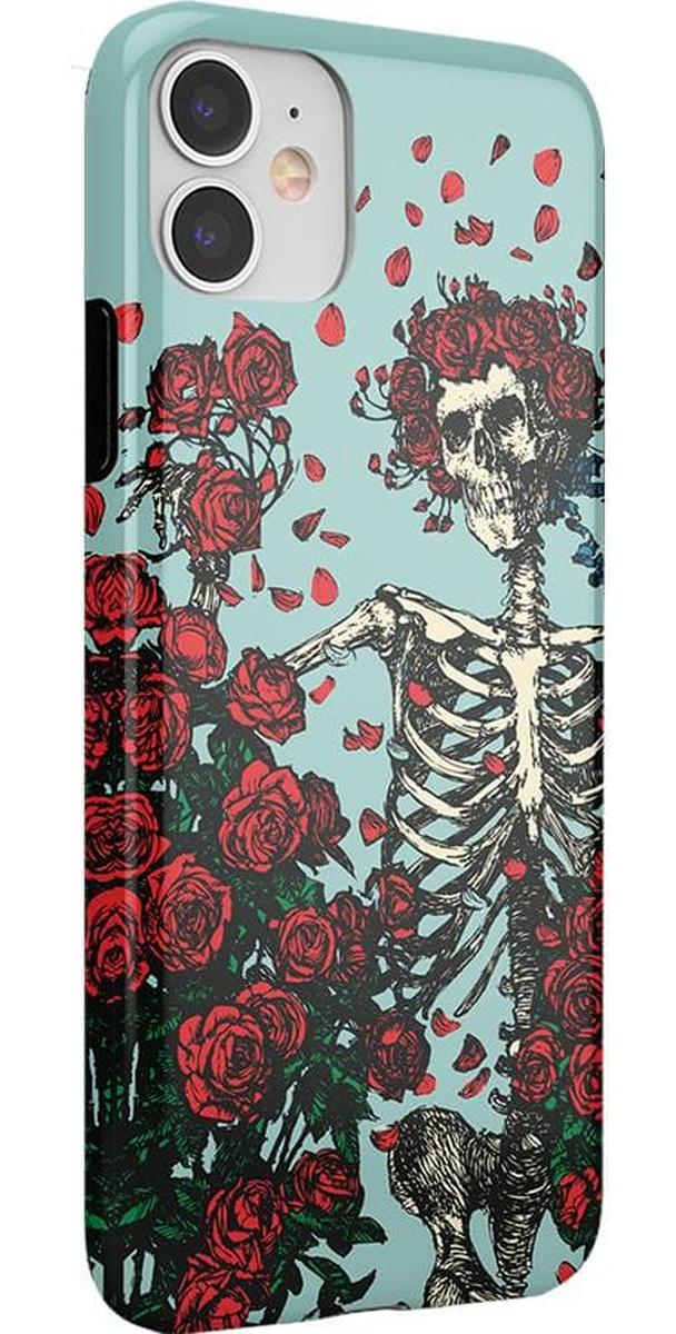 Forever Grateful | Grateful Dead Skeleton Floral Case - Image 31