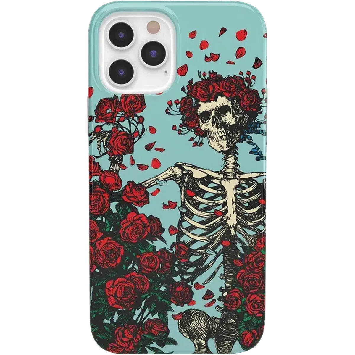 Forever Grateful | Grateful Dead Skeleton Floral Case - Image 36