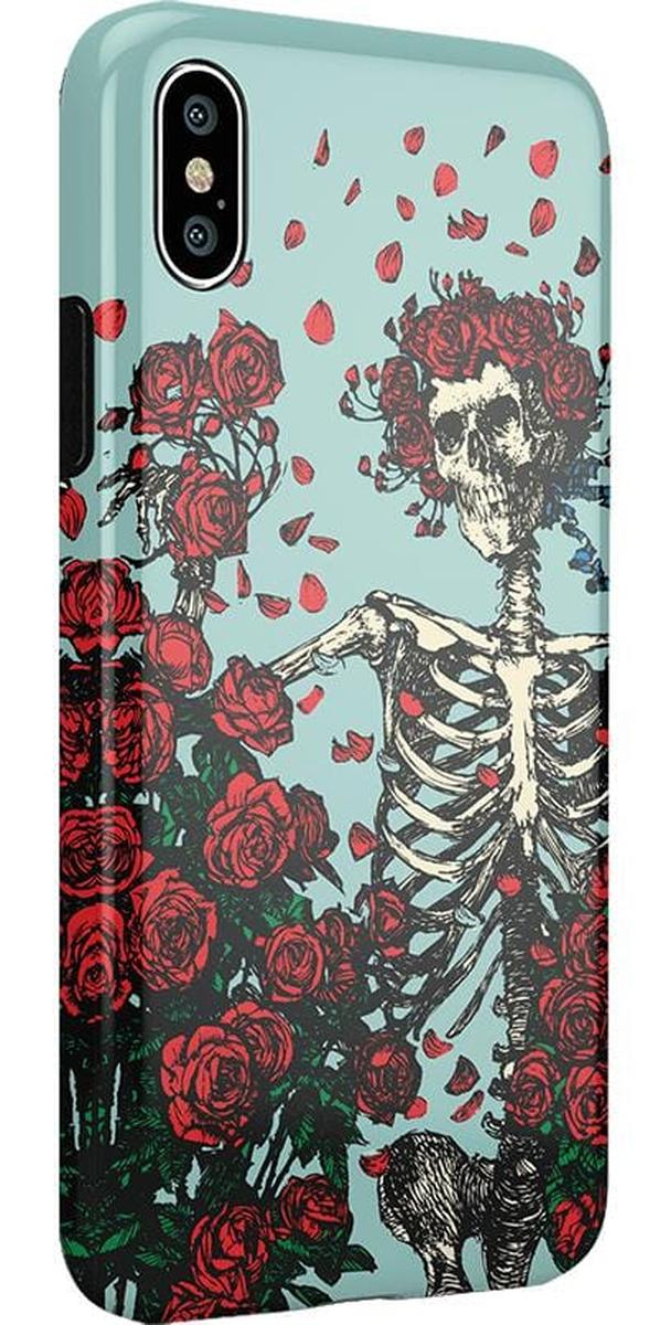 Forever Grateful | Grateful Dead Skeleton Floral Case - Image 46