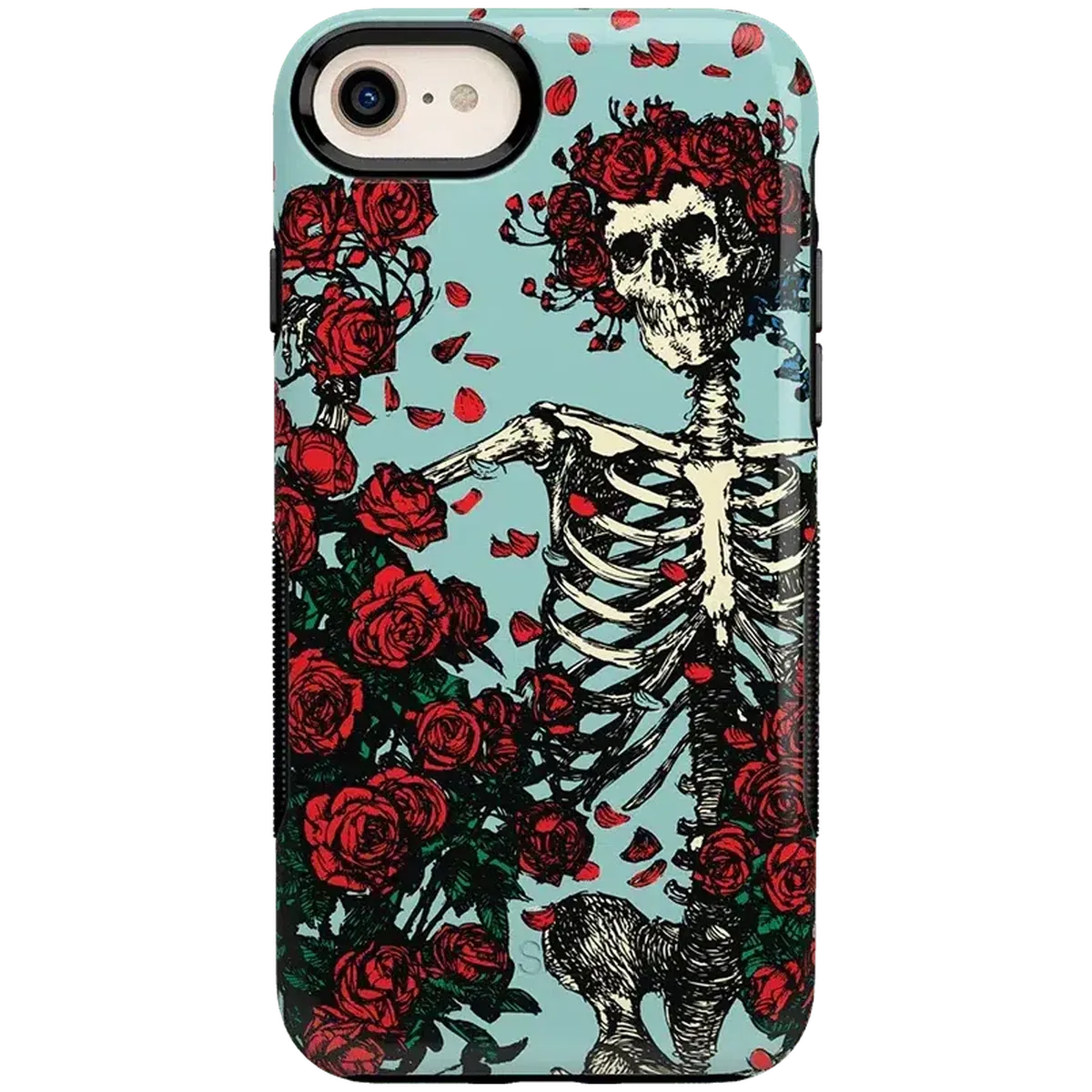 Forever Grateful | Grateful Dead Skeleton Floral Case - Image 48