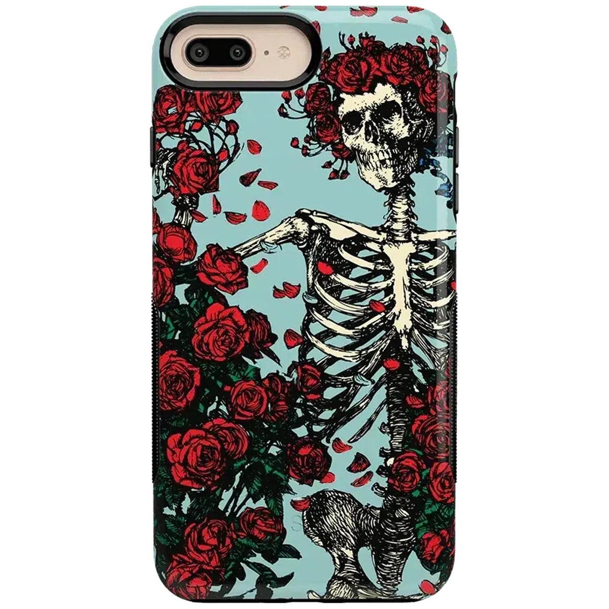 Forever Grateful | Grateful Dead Skeleton Floral Case - Image 51