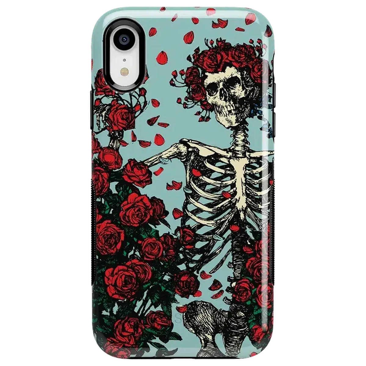 Forever Grateful | Grateful Dead Skeleton Floral Case - Image 54