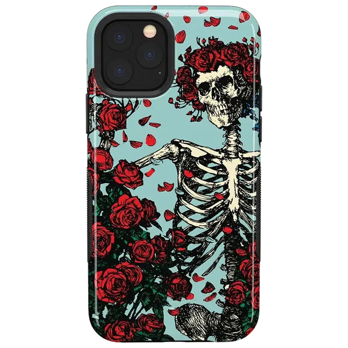 Forever Grateful | Grateful Dead Skeleton Floral Case - Image 57