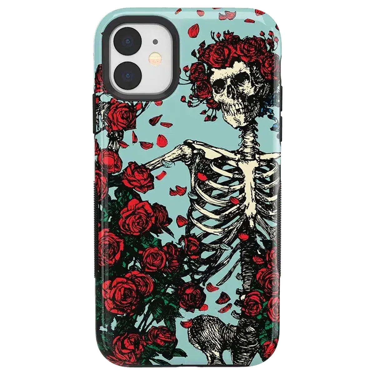 Forever Grateful | Grateful Dead Skeleton Floral Case - Image 60