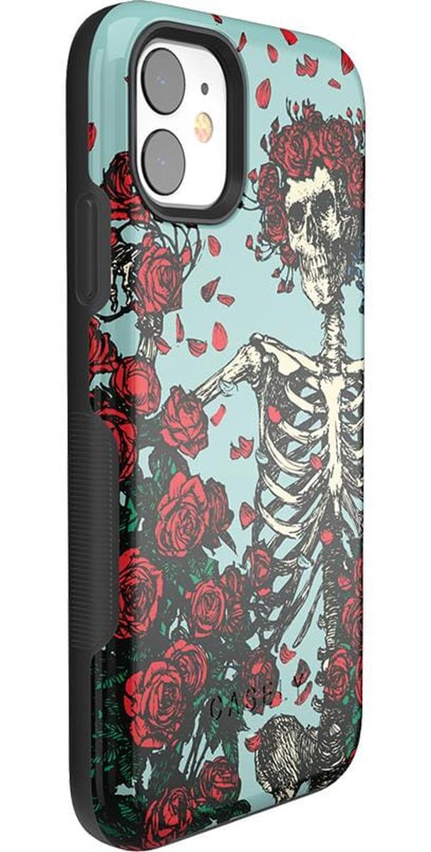 Forever Grateful | Grateful Dead Skeleton Floral Case - Image 61