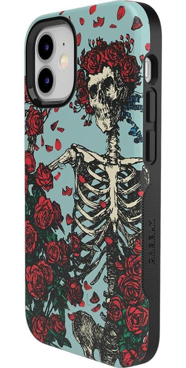 Forever Grateful | Grateful Dead Skeleton Floral Case - Image 64