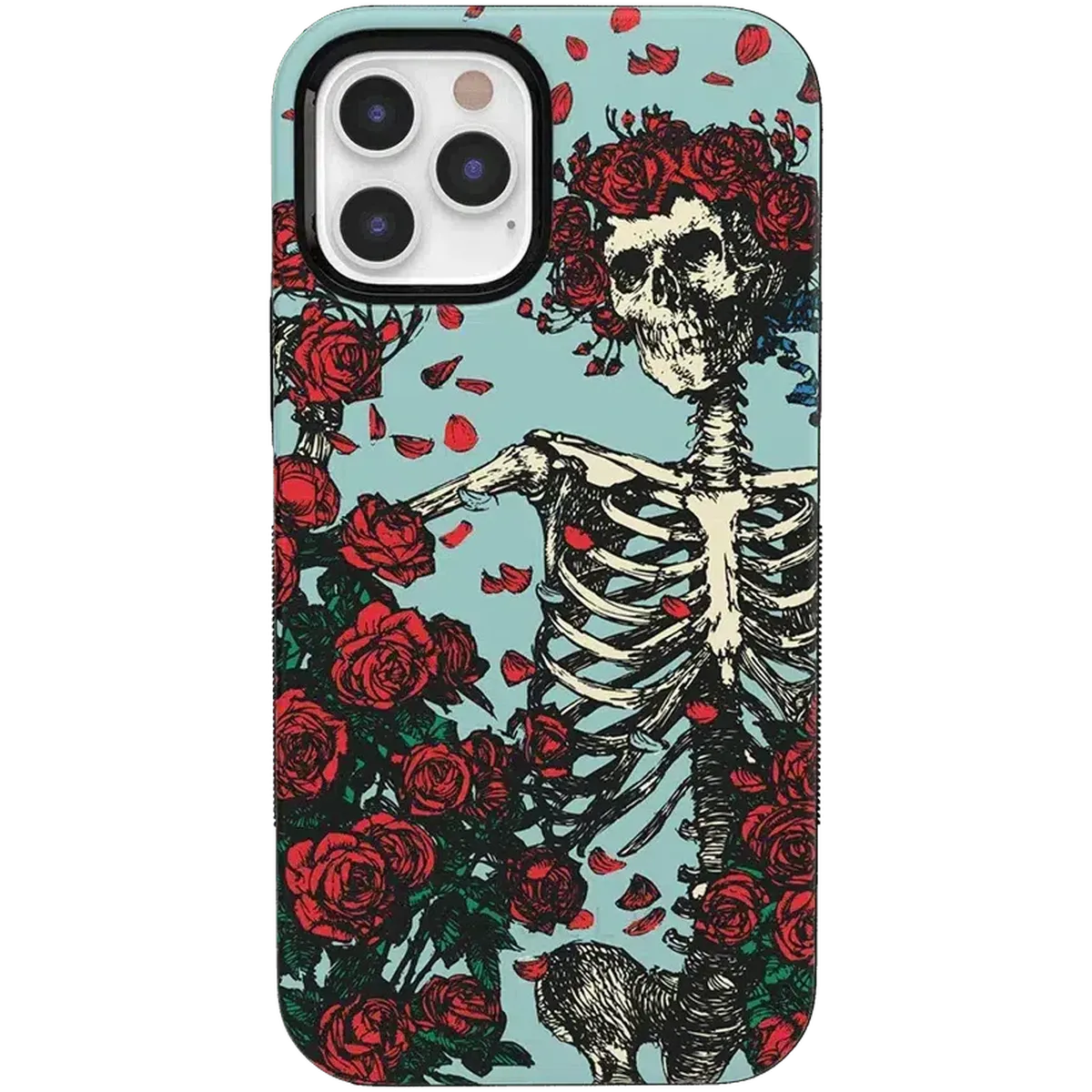 Forever Grateful | Grateful Dead Skeleton Floral Case - Image 66