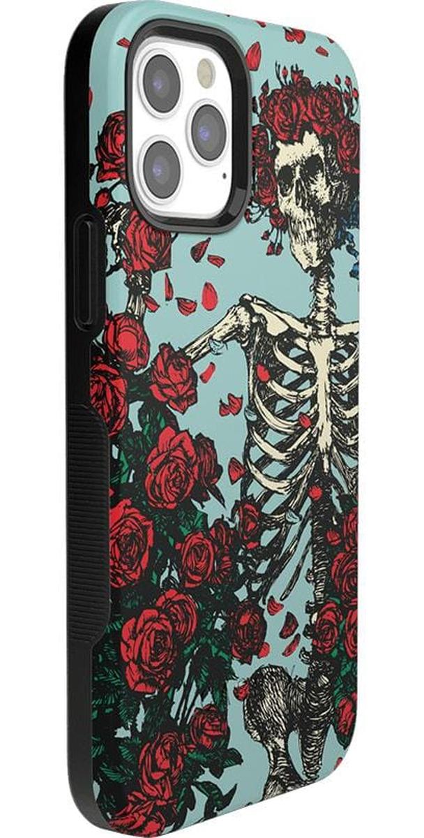 Forever Grateful | Grateful Dead Skeleton Floral Case - Image 67