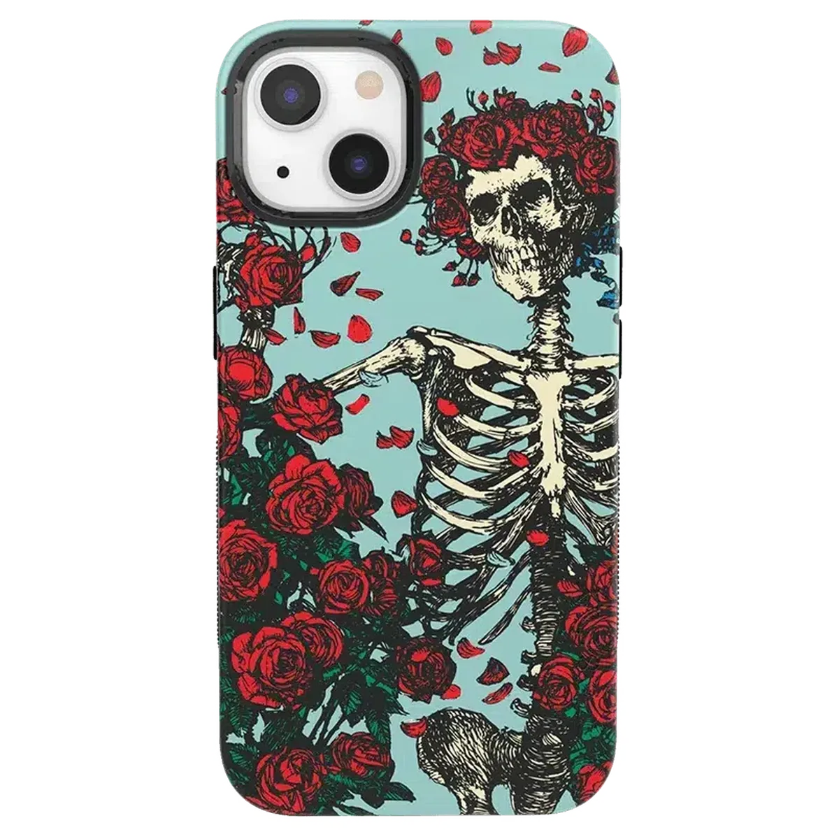 Forever Grateful | Grateful Dead Skeleton Floral Case - Image 69