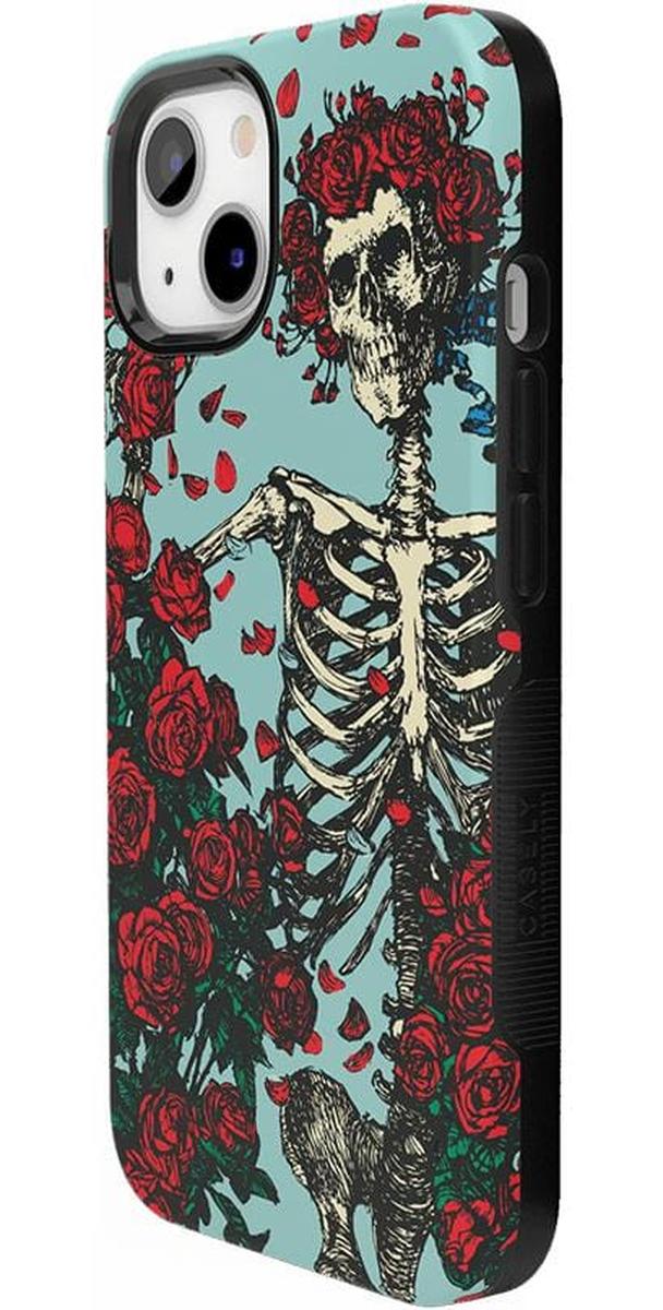 Forever Grateful | Grateful Dead Skeleton Floral Case - Image 70