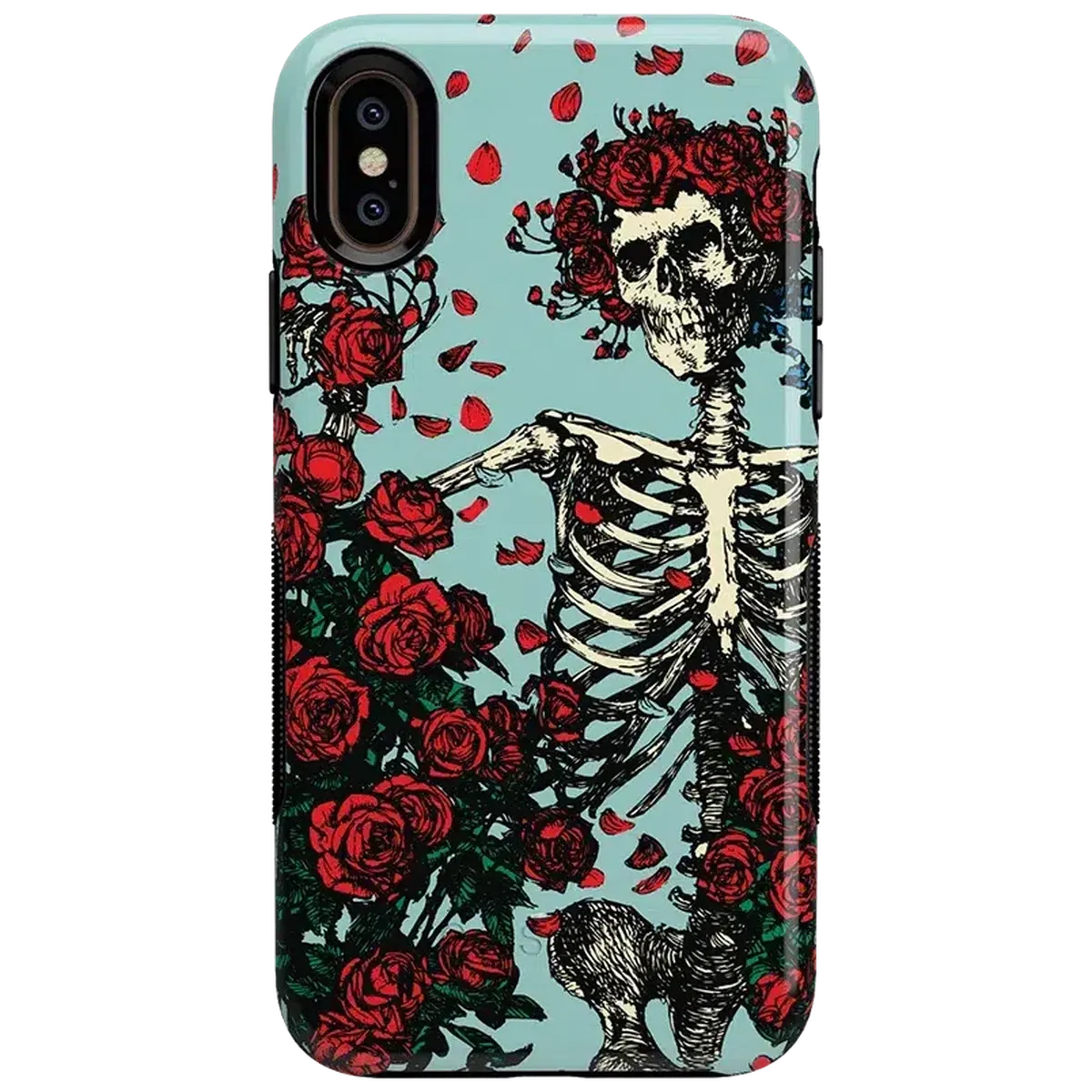 Forever Grateful | Grateful Dead Skeleton Floral Case - Image 75