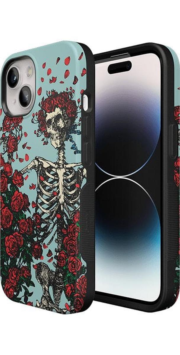 Forever Grateful | Grateful Dead Skeleton Floral Case - Image 92
