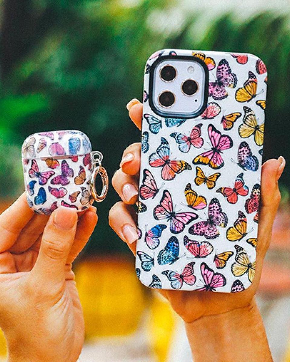 Free Spirit | Rainbow Butterfly AirPods Case - Image 8
