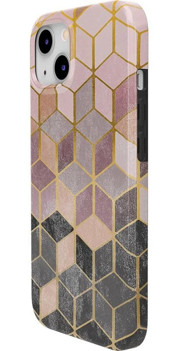 Stepping Up | Geo Rose Gold Marble Case - Image 26