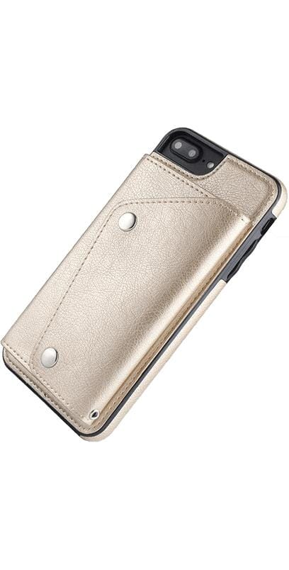 Gold Vegan Leather | Wallet Case - Image 26