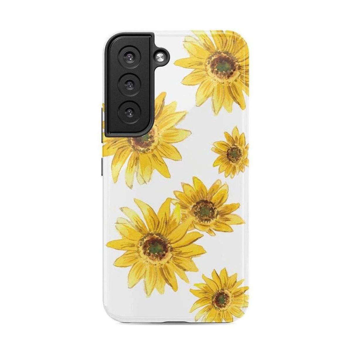 Golden Garden | Yellow Sunflower Floral Samsung Case - Image 24