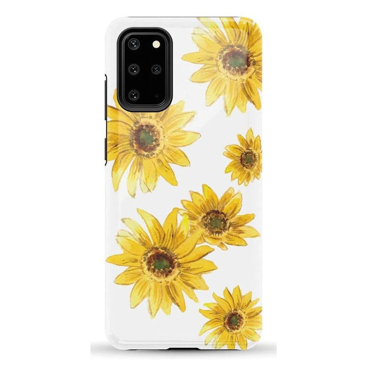 Golden Garden | Yellow Sunflower Floral Samsung Case - Image 38