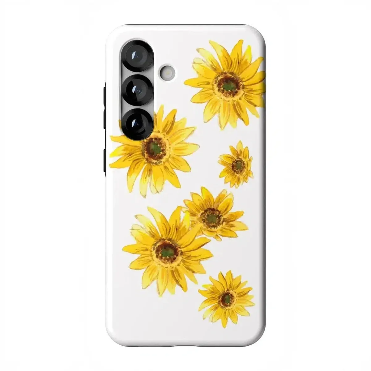 Golden Garden | Yellow Sunflower Floral Samsung Case - Image 47