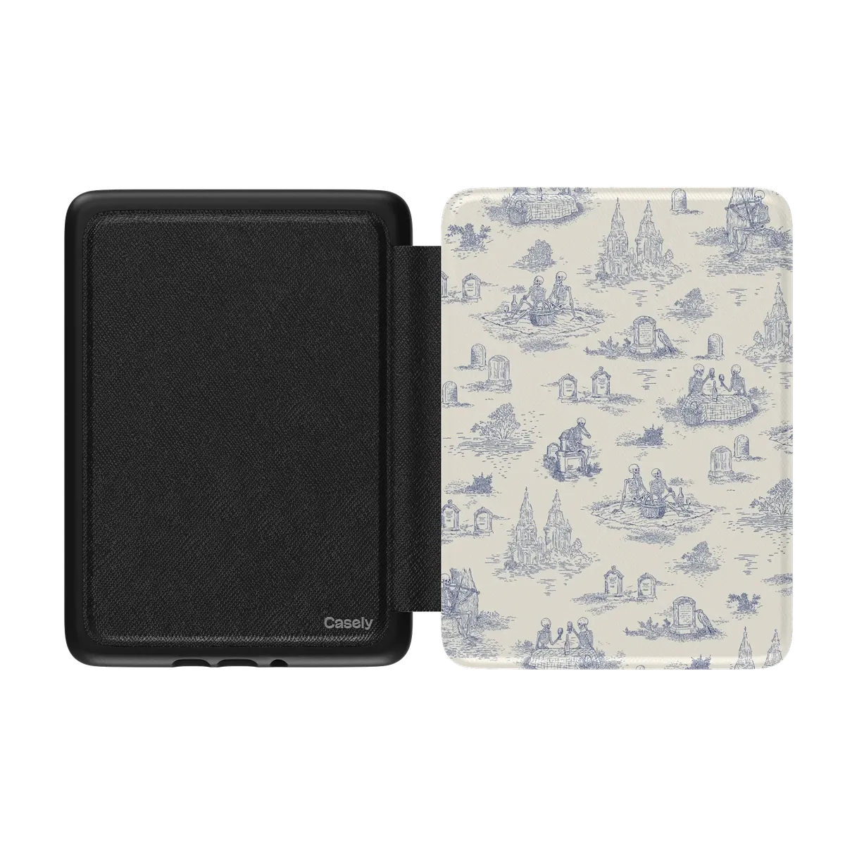 Graveyard Gathering | Skeleton Picnic Kindle Case - Image 5