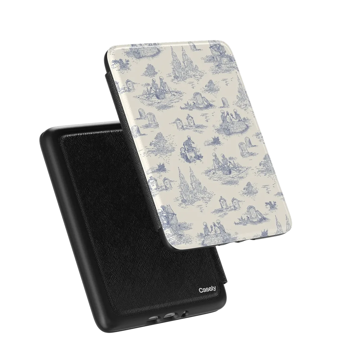 Graveyard Gathering | Skeleton Picnic Kindle Case - Image 8