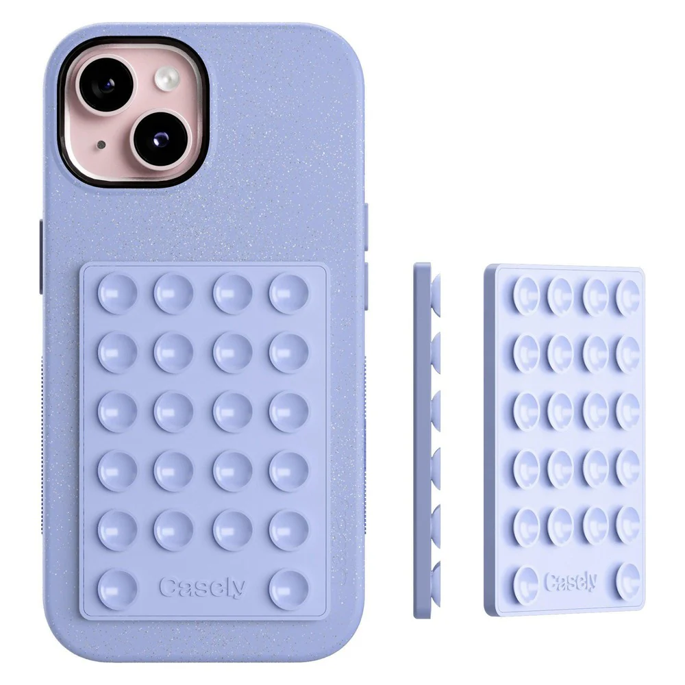 Grippy | Periwinkle Silicone Suction Phone Mount with MagSafe - Image 2
