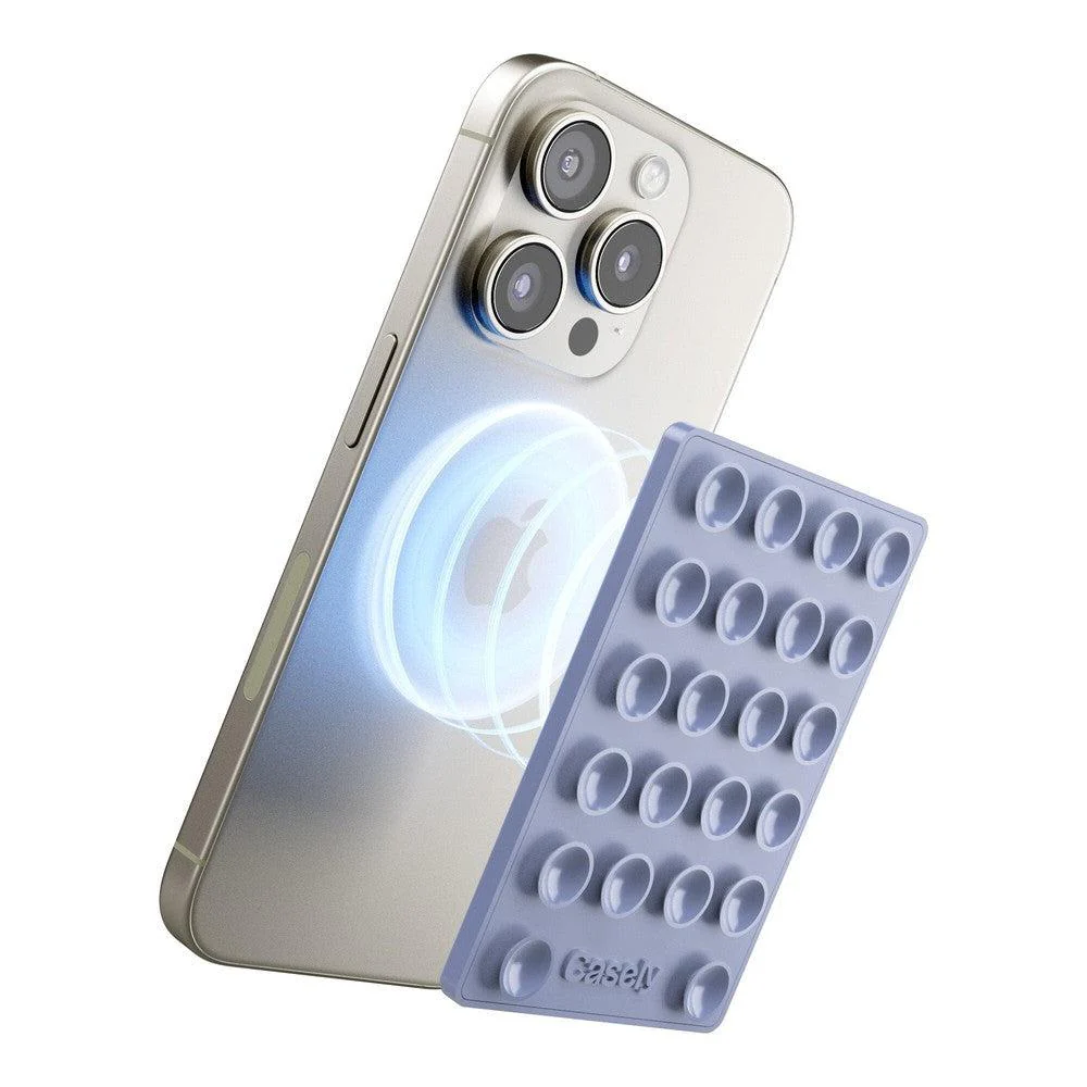 Grippy | Periwinkle Silicone Suction Phone Mount with MagSafe - Image 5
